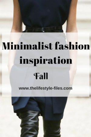 Minimalist fashion inspiration: Fall - The Lifestyle Files