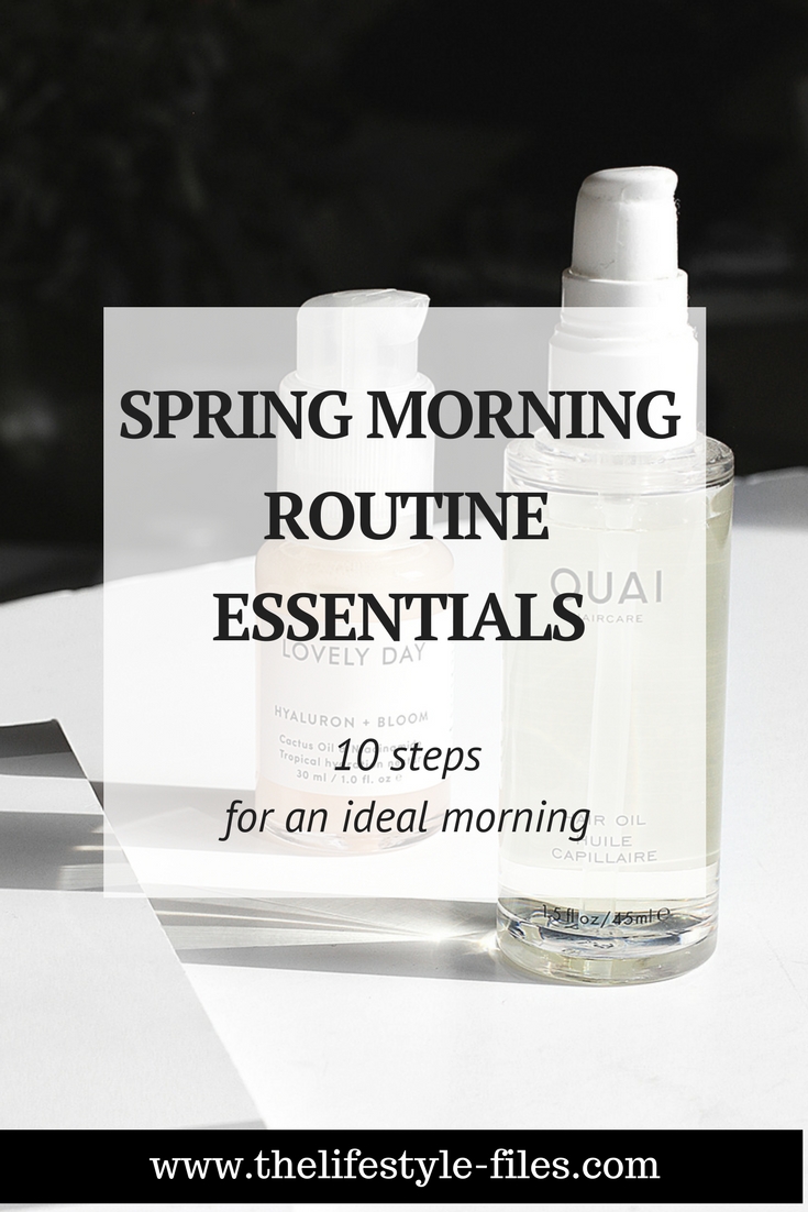 Spring morning routine